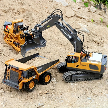 Camión RC | Aventurero - Rotación y Excavación en un solo Vehículo de Juguete